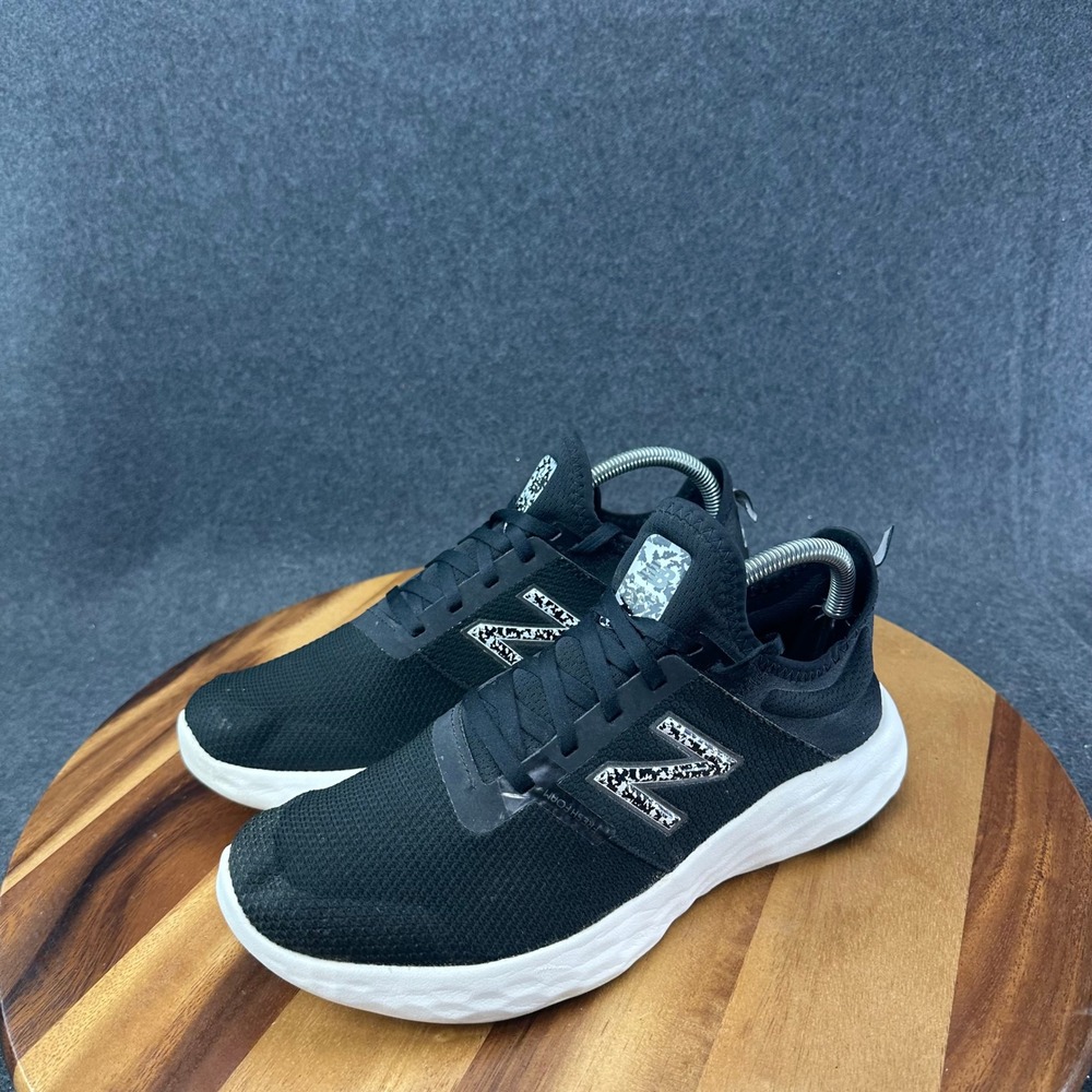 Women's New Balance Fresh Foam Sport V2 Running Shoes WSPTRR2 Black/White Sz 10B - Picture 6 of 11